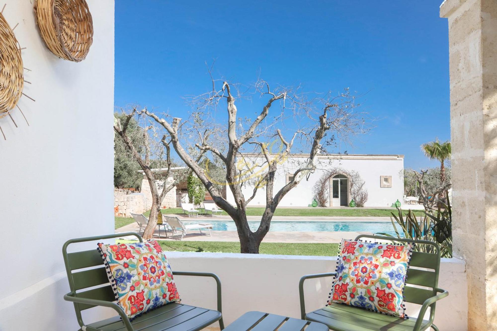 Td Dimora Del Giglio With Organic Garden With Pool Villa Ostuni Luaran gambar