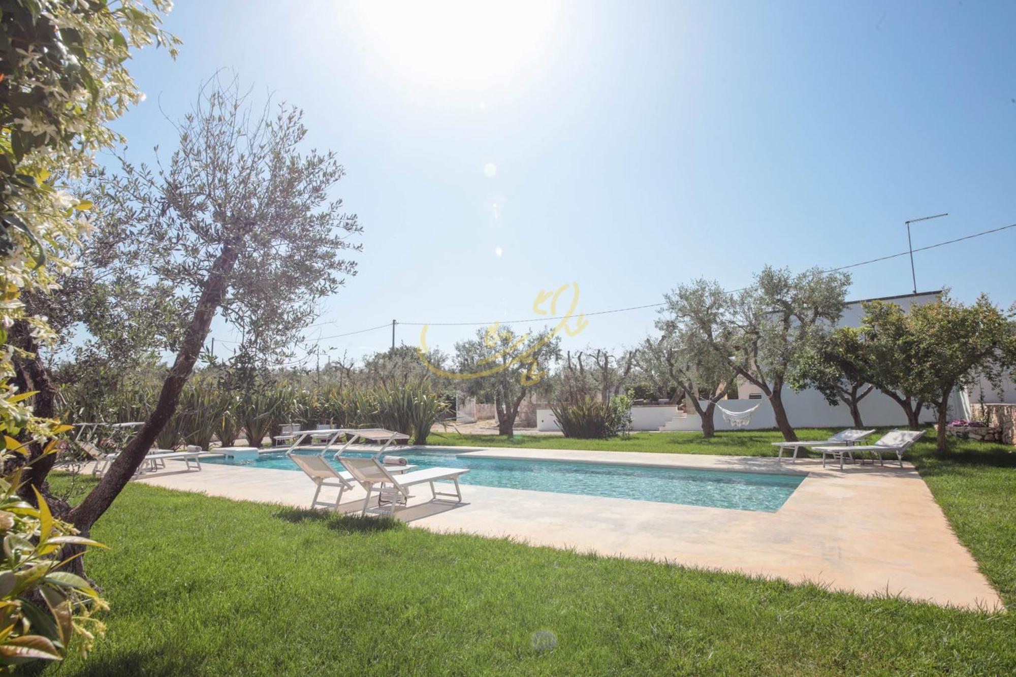 Td Dimora Del Giglio With Organic Garden With Pool Villa Ostuni Luaran gambar