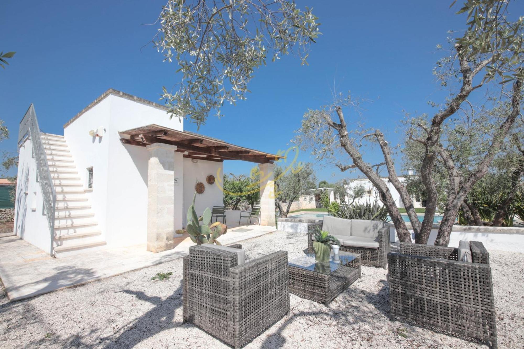 Td Dimora Del Giglio With Organic Garden With Pool Villa Ostuni Luaran gambar